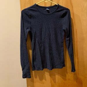 Soft chenille crewmeck top
